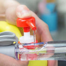 Escova de Limpeza com Dispenser de Detergente – 75ml, Compacta e Prática