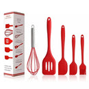Conjunto de Utensílios de Cozinha Antiaderente de Silicone