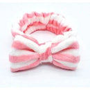 Faixa de cabelo para maquiagem e skincare