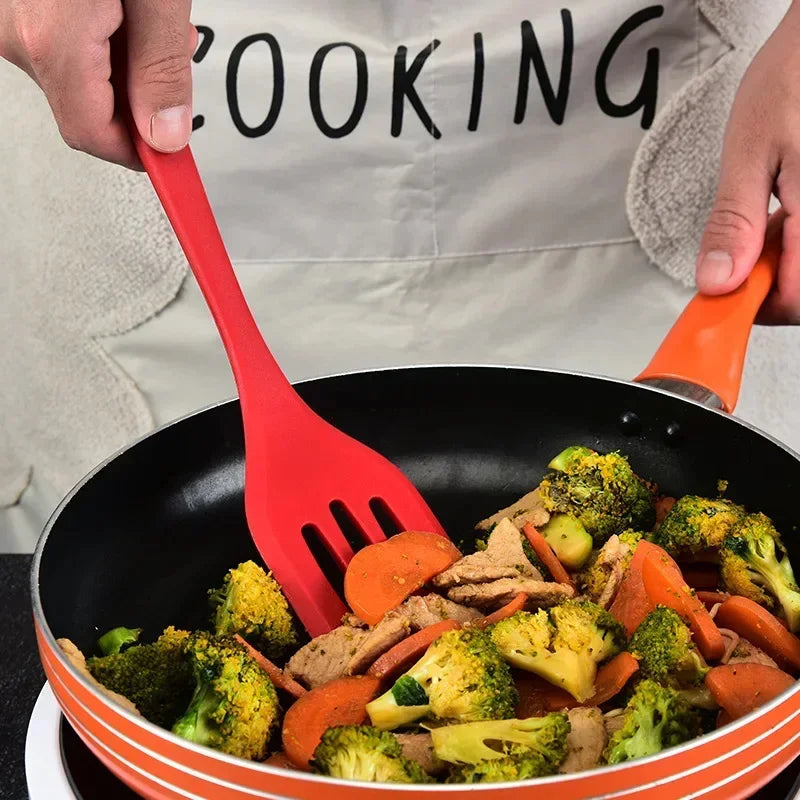 Conjunto de Utensílios de Cozinha Antiaderente de Silicone