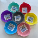 Molde de Silicone Reutilizável para AirFryer – Assados, Carnes, Legumes e Muito Mais