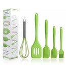 Conjunto de Utensílios de Cozinha Antiaderente de Silicone